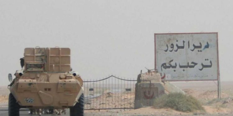 دير الزور والروس وإيران